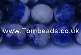 CSO625 15.5 inches 14mm faceted round AB grade sodalite beads