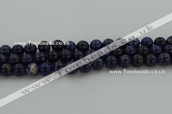 CSO635 15.5 inches 12mm round sodalite gemstone beads wholesale