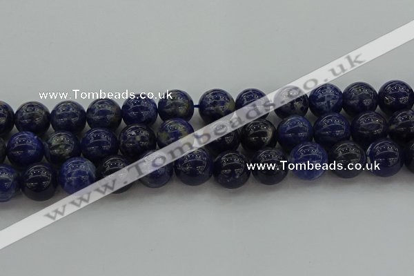 CSO636 15.5 inches 14mm round sodalite gemstone beads wholesale