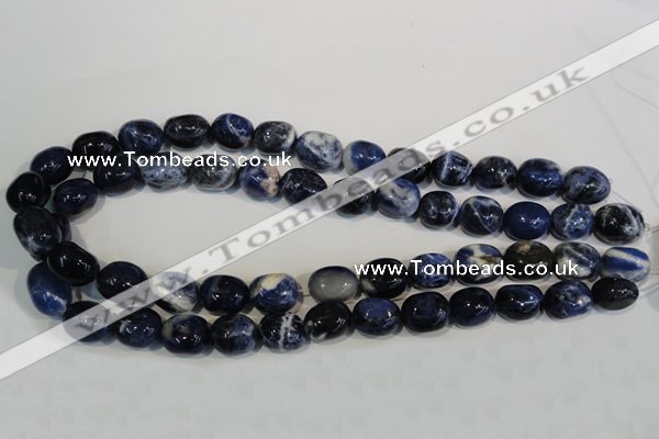 CSO64 15.5 inches 11*15mm nuggets sodalite gemstone beads wholesale