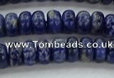 CSO652 15.5 inches 5*8mm rondelle sodalite gemstone beads