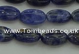 CSO678 15.5 inches 8*12mm oval sodalite gemstone beads