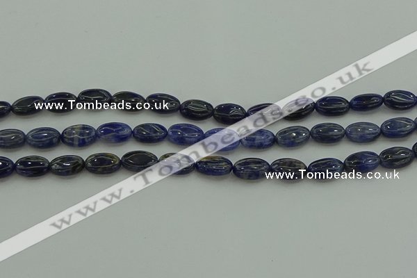 CSO678 15.5 inches 8*12mm oval sodalite gemstone beads