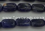 CSO695 15.5 inches 8*12mm rectangle sodalite gemstone beads