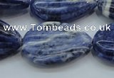 CSO83 15.5 inches 20*30mm teardrop sodalite gemstone beads wholesale