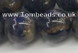 CSO836 15.5 inches 16mm round orange sodalite beads wholesale