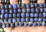 CSO842 15.5 inches 8mm round matte sodalite beads wholesale