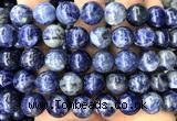 CSO935 15 inches 12mm round sodalite beads wholesale
