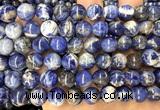 CSO954 15 inches 12mm round orange sodalite beads wholesale
