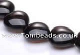 CSQ05 14*14mm heart A grade natural smoky quartz beads Wholesale