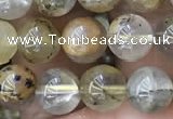 CSQ802 15.5 inches 8mm round scenic quartz beads wholesale