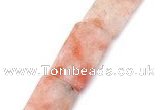 CSS07 12*20mm rectangle natural indian sunstone beads Wholesale