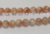 CSS15 15.5 inches 6mm round natural sunstone beads wholesale