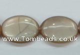 CSS206 15.5 inches 18*25mm oval natural sunstone beads