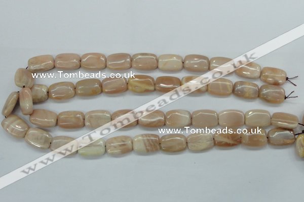 CSS211 15.5 inches 13*18mm rectangle natural sunstone beads