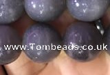 CSS318 15.5 inches 12mm round black sunstone gemstone beads