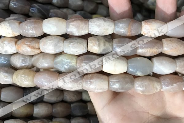 CSS403 15.5 inches 12*15mm - 12*17mm drum sunstone beads wholesale