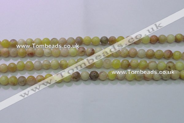 CSS601 15.5 inches 6mm round yellow sunstone gemstone beads