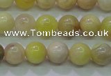 CSS602 15.5 inches 8mm round yellow sunstone gemstone beads