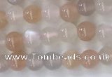 CSS700 15.5 inches 4mm round mixed sunstone beads wholesale