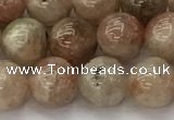 CSS722 15.5 inches 8mm round sunstone beads wholesale