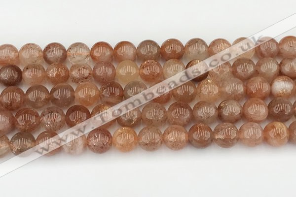 CSS754 15.5 inches 10mm round golden sunstone beads wholesale