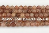 CSS755 15.5 inches 11mm round golden sunstone beads wholesale