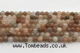 CSS770 15.5 inches 6mm round sunstone gemstone beads wholesale