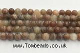 CSS777 15.5 inches 10mm round sunstone gemstone beads wholesale