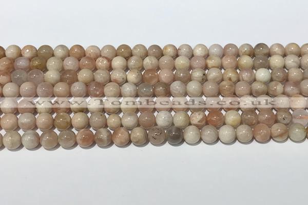 CSS780 15.5 inches 6mm round sunstone gemstone beads wholesale