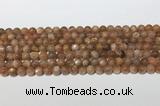 CSS784 15.5 inches 6mm round sunstone gemstone beads wholesale