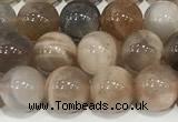 CSS806 15 inches 8mm round rainbow sunstone beads