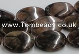 CST07 15.5 inches 18*25mm oval staurolite gemstone beads wholesale