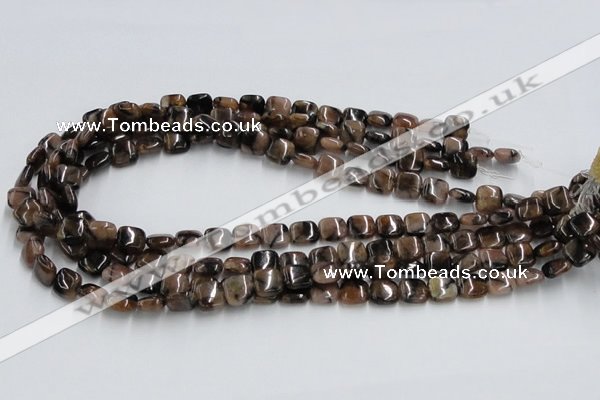 CST08 15.5 inches 10*10mm square staurolite gemstone beads wholesale