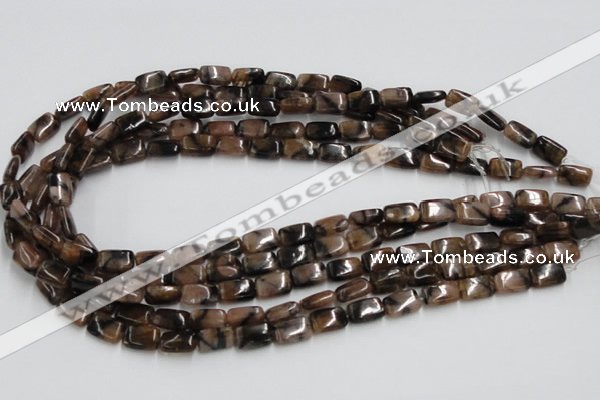 CST12 15.5 inches 8*12mm rectangle staurolite beads wholesale