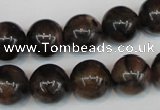 CST39 15.5 inches 14mm round staurolite gemstone beads wholesale