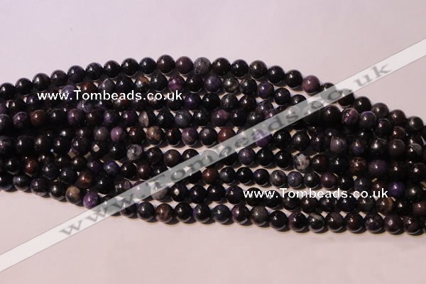 CSU101 15.5 inches 5mm round natural sugilite gemstone beads