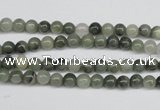 CSW01 15.5 inches 4mm round seaweed quartz beads wholesale