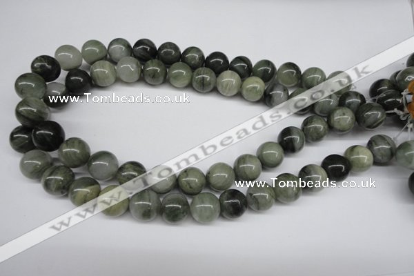 CSW06 15.5 inches 14mm round seaweed quartz beads wholesale