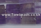 CTB214 15.5 inches 13*18mm faceted tube natural ametrine beads
