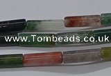 CTB314 15.5 inches 4*13mm tube Indian agate beads wholesale