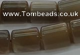 CTB511 15.5 inches 10*13mm triangle sunstone beads wholesale