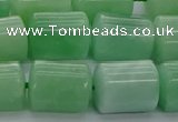 CTB520 15.5 inches 10*13mm triangle jade beads wholesale