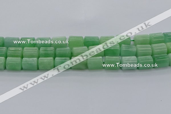 CTB520 15.5 inches 10*13mm triangle jade beads wholesale