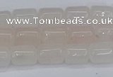 CTB700 15.5 inches 6*8mm tube rose quartz beads wholesale