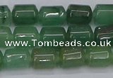 CTB705 15.5 inches 6*8mm tube green aventurine beads wholesale