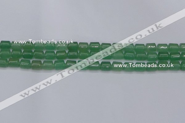 CTB706 15.5 inches 6*8mm tube green aventurine beads wholesale