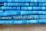 CTB803 15.5 inches 1mm tube turquoise beads wholesale