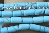 CTB805 15.5 inches 2*4mm tube turquoise beads wholesale