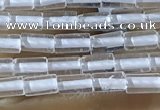 CTB810 15.5 inches 2*4mm tube white crystal beads wholesale